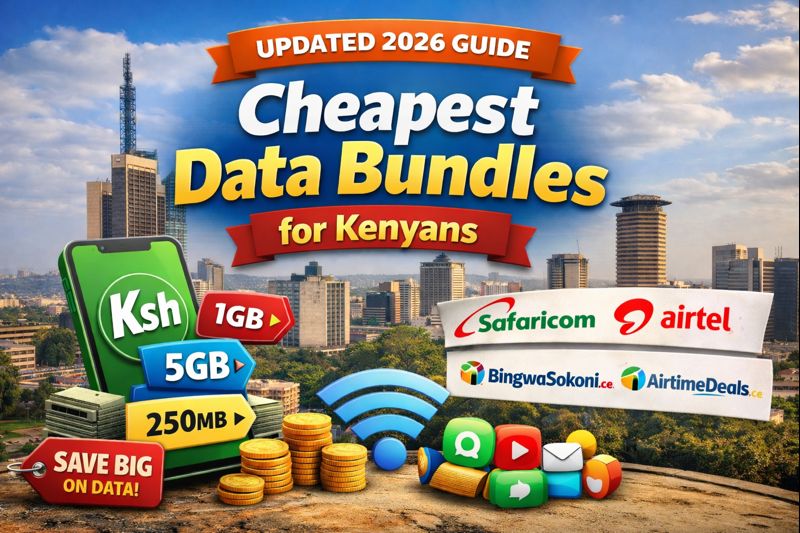 Cheapest Data Bundles for Kenyans (Updated) — Ultimate Guide 2026