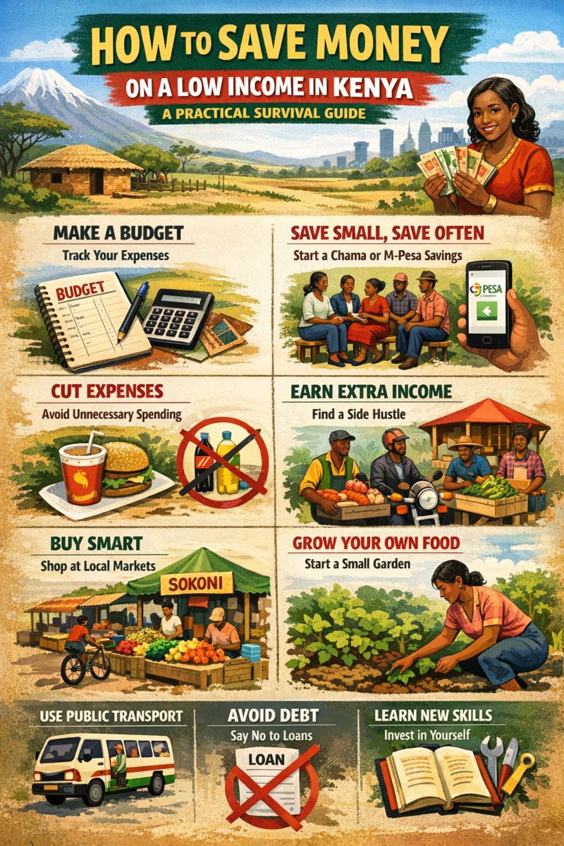 How to Save Money on a Low Income in Kenya: A Practical Survival Guide