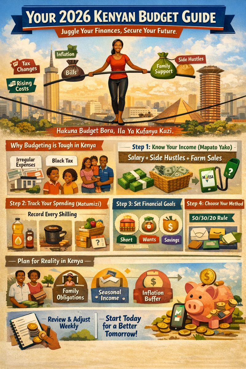 How to Create a Budget That Actually Works in Kenya (2026 Guide)