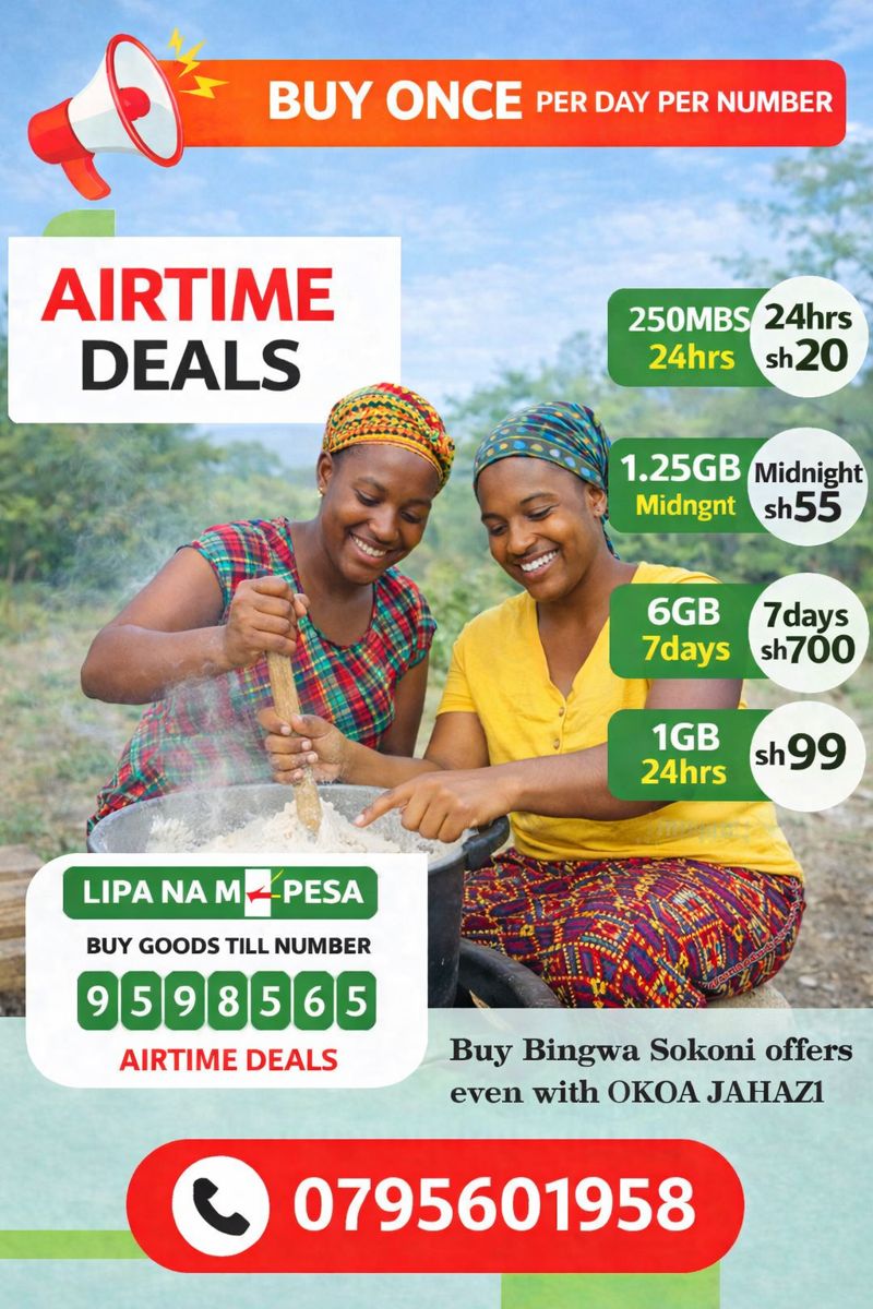 Buy Bingwa Sokoni Bundles Online in Kenya – Fast, Affordable and Convenient